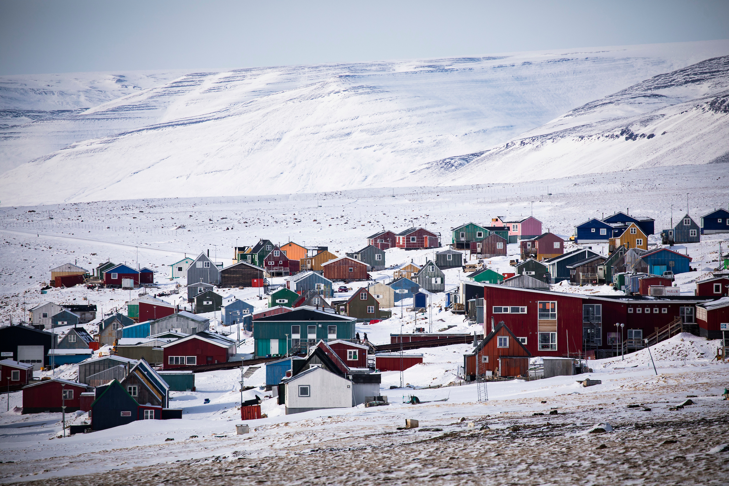 Cityscape of Qaanaaq